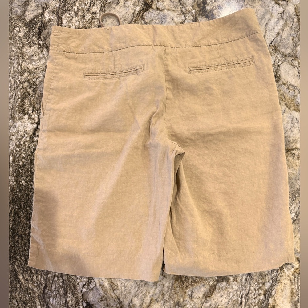 Theory Linen Bermuda shorts Size 4 - Picture 4 of 9